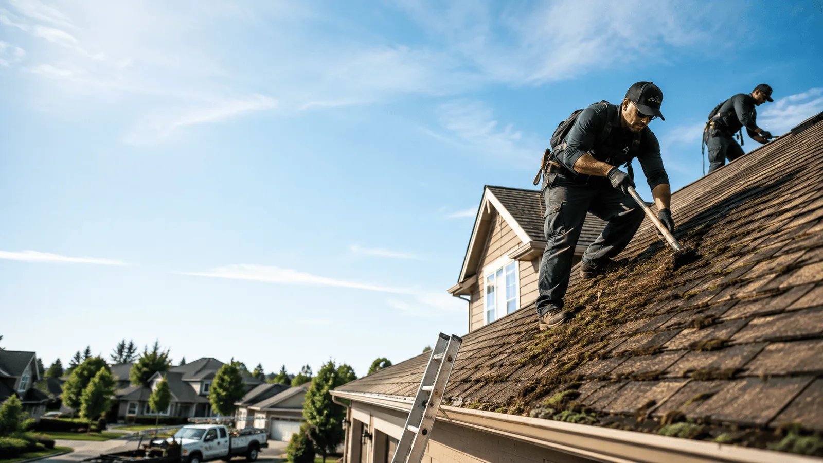 Roof Moss Removal in Lambertville, NJ near me